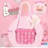 Backpack Square Shape - XXS - Bunny Bloom