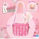 Backpack Square Shape - XXS - Bunny Bloom