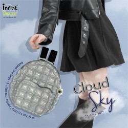 Backpack Oval Shape-S-Cloud Sky