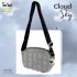 Wallet Crossbody Bag-Cloud Sky