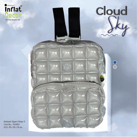 Backpack Square Shape-S-Cloud Sky