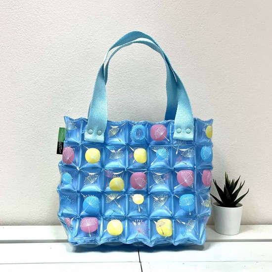 Hand Cary Bag-S-with pocket (KB) Cotton Garden