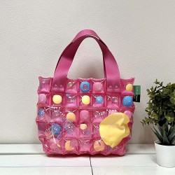 Hand Cary Bag-S-with pocket (RP) Cotton Garden