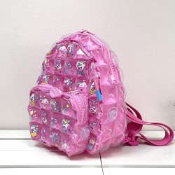 Backpack Oval Shape-S-Cupcake Unicorn