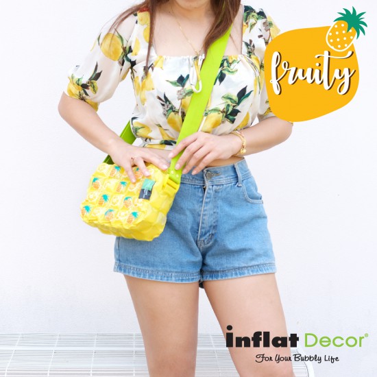 Messenger Bag - XXS-Pineapple Fruity Messenger Bag - XXS-Pineapple Fruity