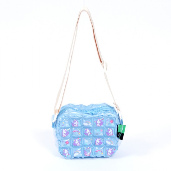Messenger Bag - XXS - Unicorn Sweet - Blue Sky Messenger Bag - XXS - Unicorn Sweet - Blue Sky