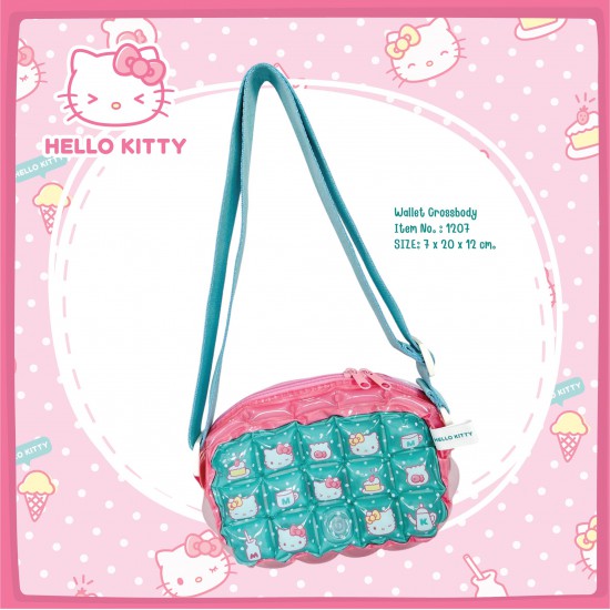 Wallet Crossbody - Kitty Popface