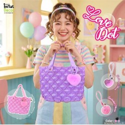 Hand Carry Bag - S Diamond Sery - Love Dot
