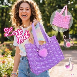 Tote Bag  M Slope Sery - Love Dot