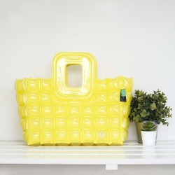 Shopping Bag-S-Neon-Sour Yellow