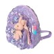 Backpack Oval Shape - S - Rabbit Fluffy