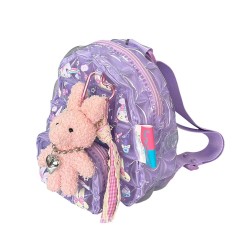 Backpack Oval Shape - XXS-Rabbit Fluffy