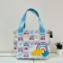 Hand Carry Bag-S-With Pocket  Rainbows