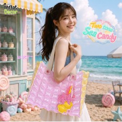Tote Bag  M Slope Sery-Sea Candy