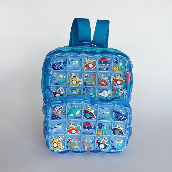 Backpack Square Shape - S - Sea Life