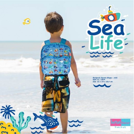Backpack Square Shape - XXS - Sea Life