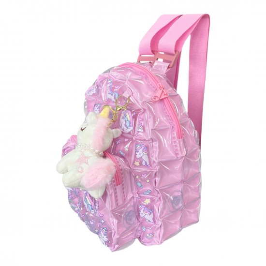 Backpack Square Shape - S - Candy Unicorn
