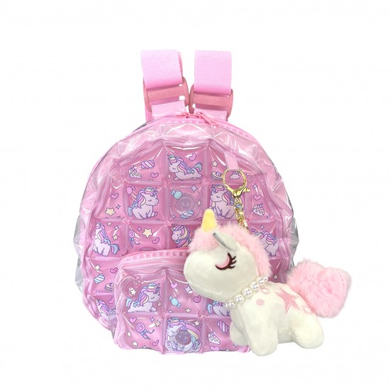 Backpack Square Shape - XXS - Candy Unicorn