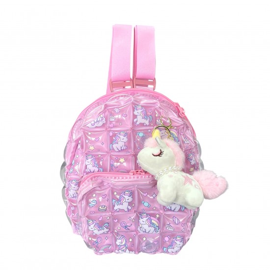Backpack Square Shape - S - Candy Unicorn