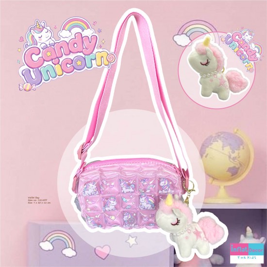 Wallet Crossbody-Candy Unicorn