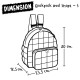 Backpack Oval Shape-S-Cloud Sky