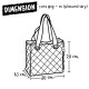 Tote Bag M Diamond-Kitty Popface