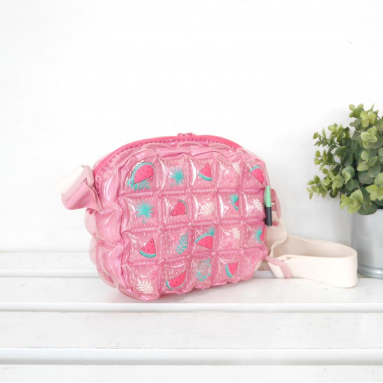 Inflatable Messenger Bag-XXS-Watermelon pink